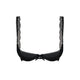 Obsessive Miamor Half-Bra kuszący półbiustonosz Black L/XL