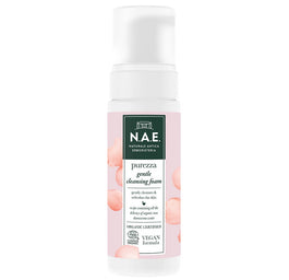 N.A.E Purezza Gentle Cleansing Foam kremowa pianka oczyszczająca z organiczną wodą z róży damasceńskiej 150ml