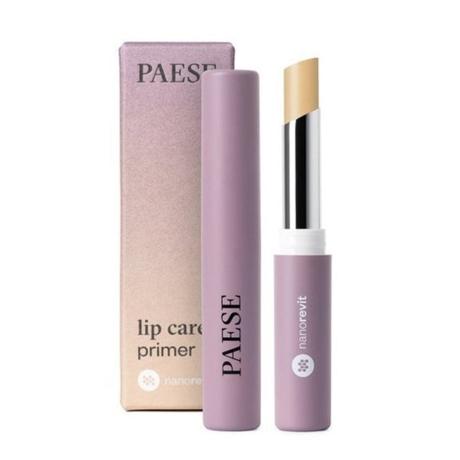 Paese Nanorevit Lip Care Primer pielęgnująca pomadka do ust 41 Light Gold 2.2g