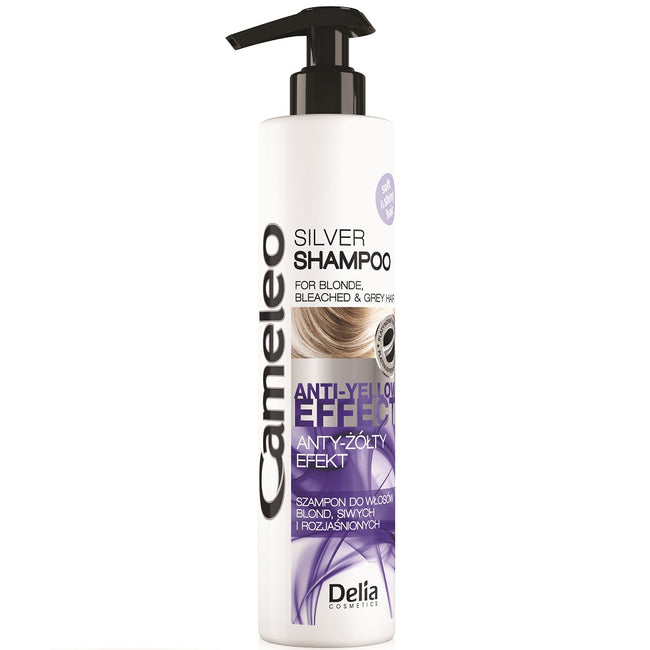 Cameleo Anti-Yellow Effect Silver Shampoo szampon do włosów blond przeciw żółknięciu 250ml
