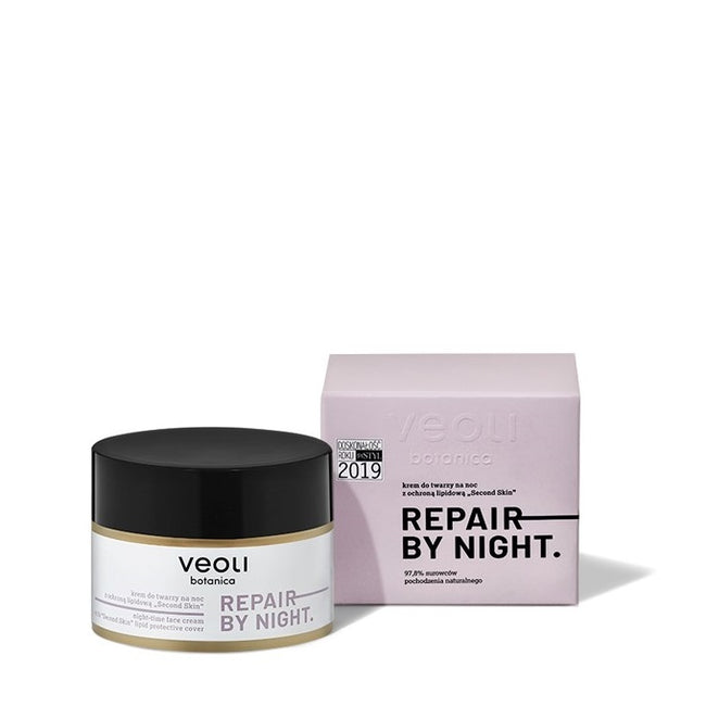 Veoli Botanica Repair By Night Cream krem do twarzy z ochroną lipidową na noc 50ml