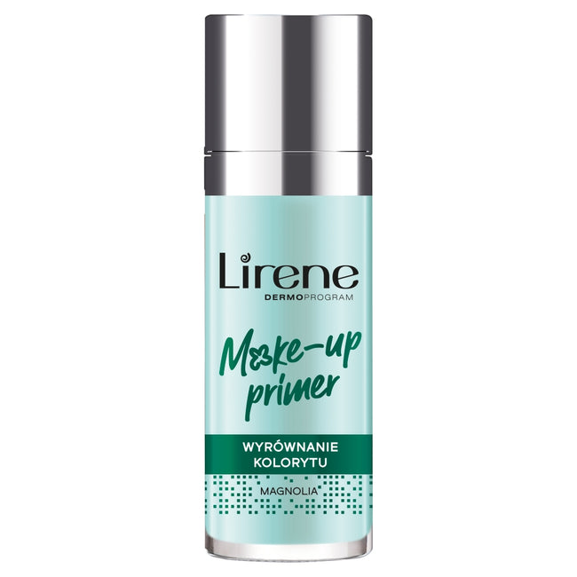 Lirene Make-Up Primer baza pod makijaż wyrównująca koloryt Magnolia 30ml