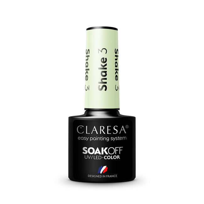 Claresa Soak Off UV/LED Shake lakier hybrydowy 3 5g