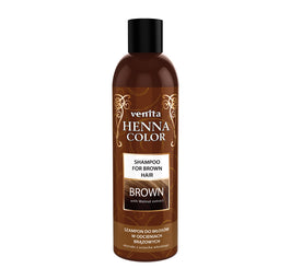 Venita Henna Color Brown szampon ziołowy do włosów w odcieniach brązowych 250ml