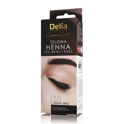 Delia Eyebrow Expert żelowa henna do brwi i rzęs 3.0 Ciemny Brąz 15ml