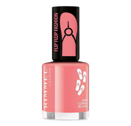 Rimmel 60 Sekund Flip Flop szybkoschnący lakier do paznokci 406 Coral Blush 8ml