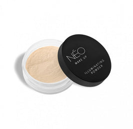 NEO MAKE UP Illuminating Powder rozświetlający puder sypki 8g