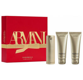 Giorgio Armani Emporio She zestaw woda perfumowana spray 50ml + balsam do ciała 75ml + żel pod prysznic 75ml