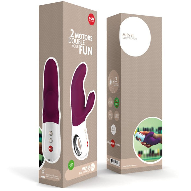 FUN FACTORY Miss Bi wibrator Winogronowy