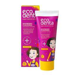 Ecodenta Raspberry Flavoured Toothpaste For Kids pasta do zębów dla dzieci o smaku malinowym 75ml