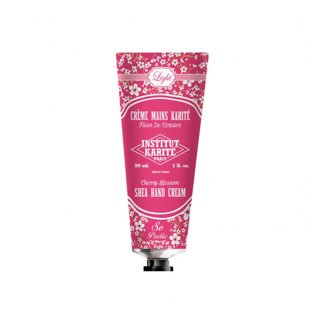 Institut Karite Cherry Blossom Light Shea Hand Cream krem do rąk z masłem Shea Kwiat Wiśni 30ml