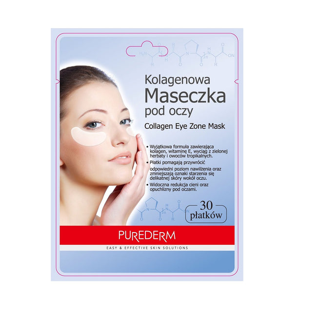 Purederm Collagen Eye Zone Mask kolagenowa maseczka pod oczy 30szt.