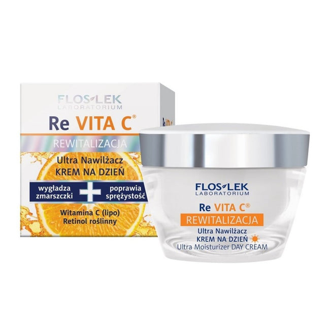 Floslek Revita C 40+ krem do twarzy  ultra nawilżający 50ml