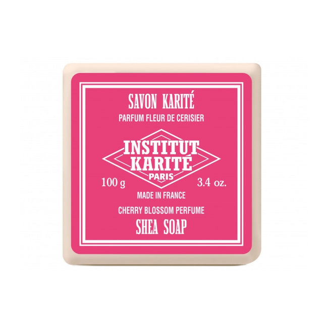 Institut Karite Shea Soap mydło z masłem Shea Kwitnąca Wiśnia 100g