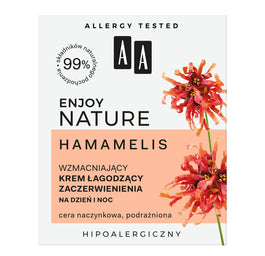 AA Enjoy Nature wzmacniający krem łagodzący zaczerwienienia na dzień/noc 50ml