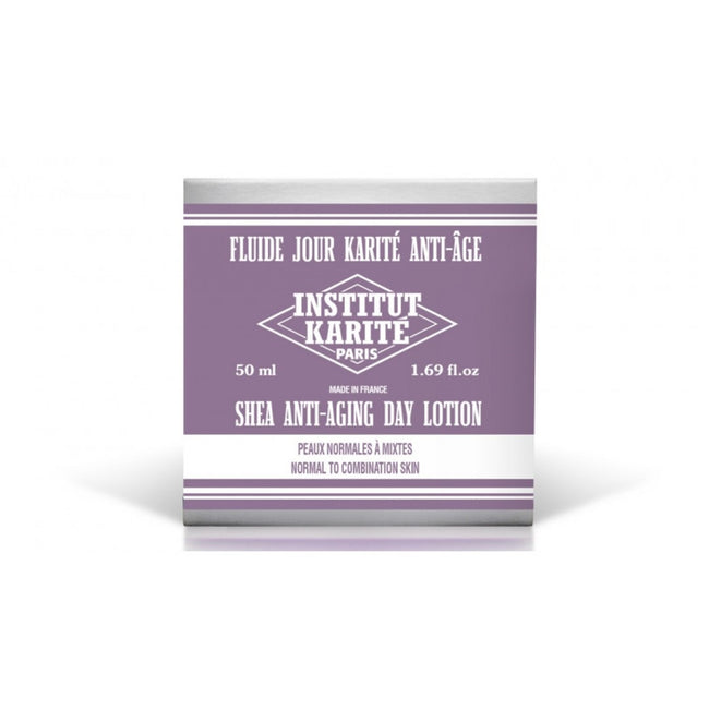 Institut Karite Shea Anti Aging Day Lotion krem przeciwstarzeniowy na dzień z masłem Shea cera normalna i mieszana 50ml