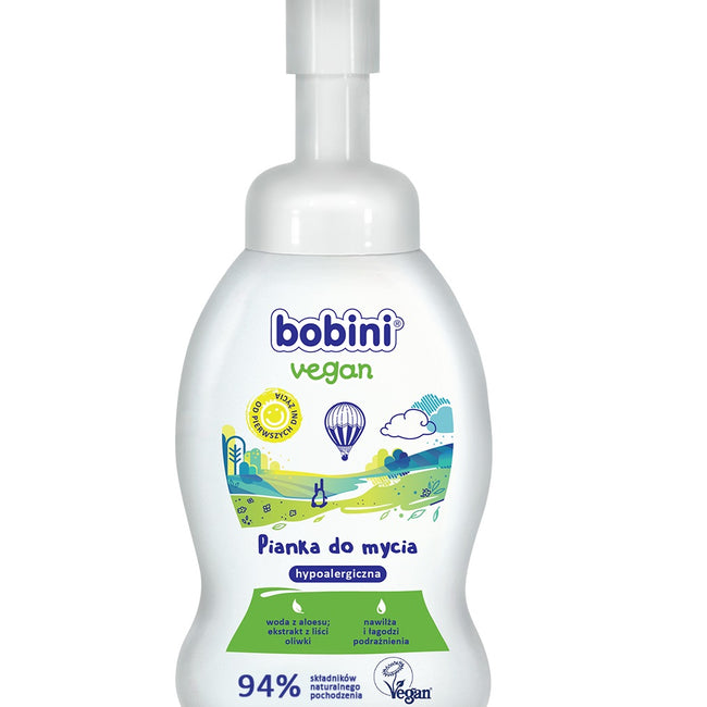 Bobini Bobini Vegan hypoalergiczna pianka do mycia 300ml