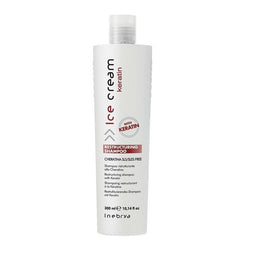 Inebrya Ice Cream Keratin Restructuring Shampoo restrukturyzujący szampon do włosów z keratyną 300ml