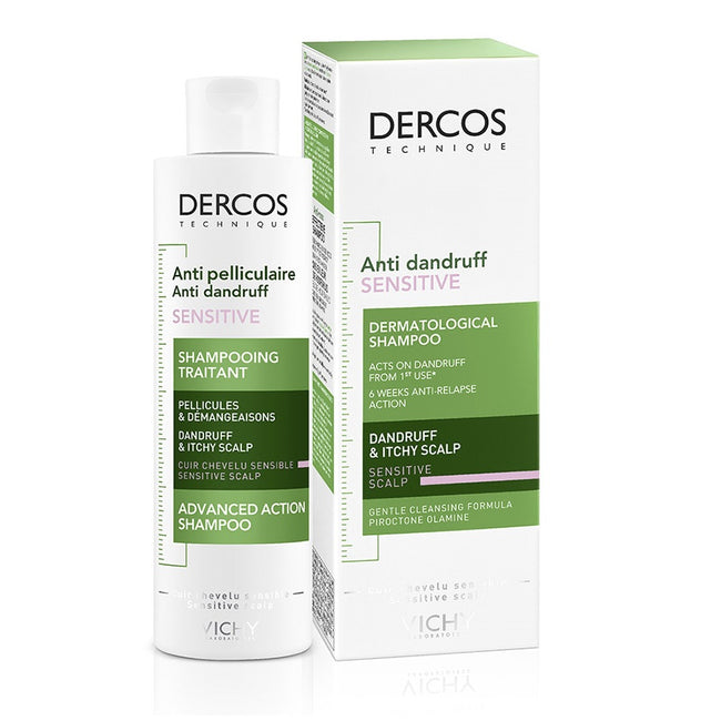 Vichy Dercos Anti-Dandruff Shampoo szampon przeciwłupieżowy do wrażliwej skóry głowy 200ml