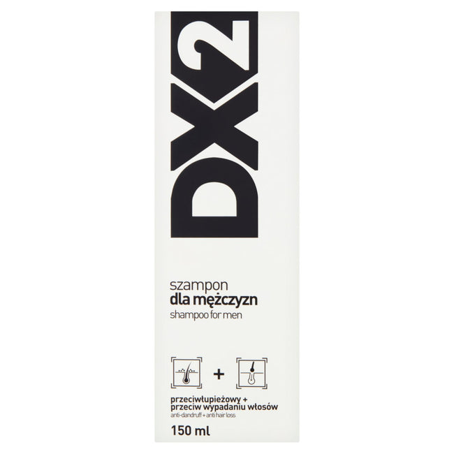 DX2 Szampon dla mężczyzn przeciwłupieżowy + przeciw wypadaniu włosów 150ml