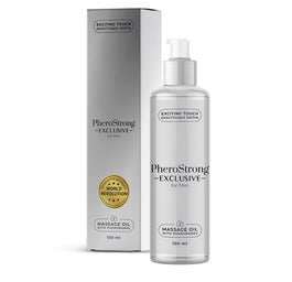 PheroStrong Exclusive For Men Massage Oil With Pheromones olejek do masażu z feromonami 100ml