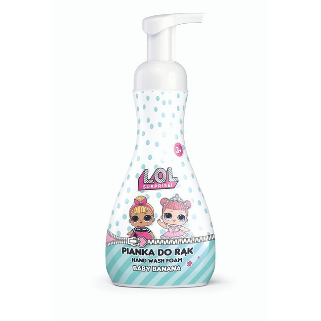 LOL SURPRISE Hand Wash Foam 3+ pianka do mycia rąk dla dzieci Baby Banana 250ml