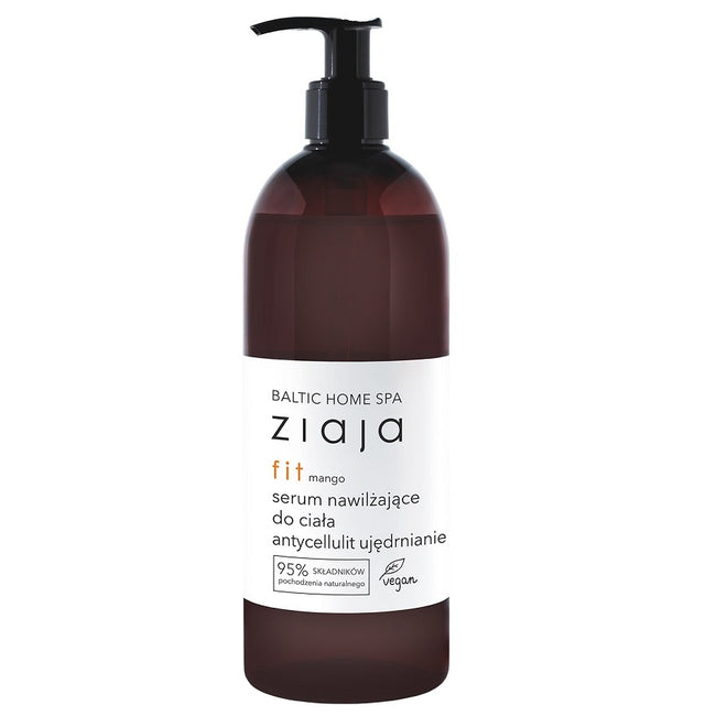 Ziaja Baltic Home Spa Fit serum nawilżające do ciała antycellulitowe i ujędrniające Mango 400ml