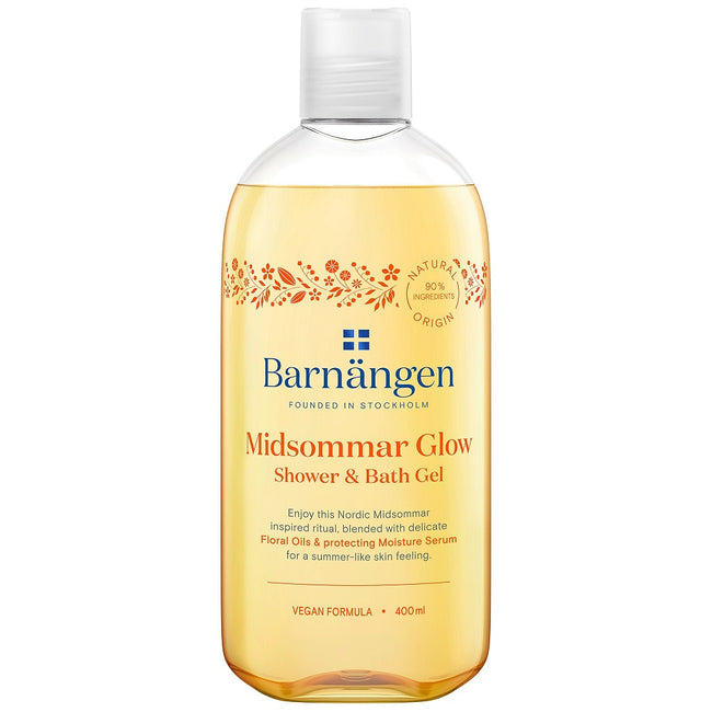 Barnängen Midsommar Glow Shower & Bath Gel nawilżający żel do kąpieli i pod prysznic 400ml