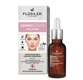 Floslek Dermo Expert Anti Aging odmładzający peeling kwasowy na noc 30ml