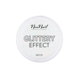 NeoNail Glittery Effect pyłek do paznokci No. 01 2g