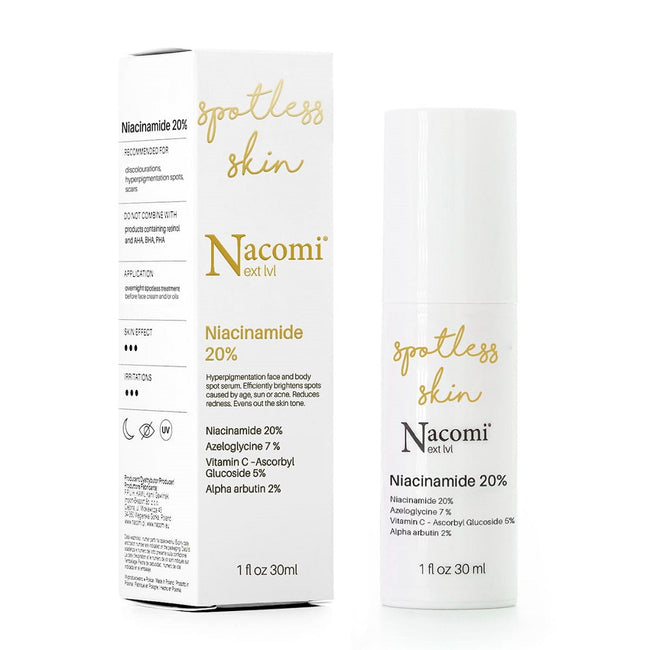 Nacomi Next Level Niacynamidy 20% punktowe serum do twarzy redukujące przebarwienia 30ml