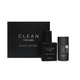 Clean For Men Black Leather zestaw woda toaletowa spray 100ml + dezodorant sztyft 75g