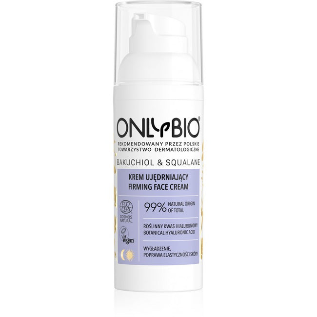 OnlyBio Bakuchiol & Skwalan krem ujędrniający do twarzy 50ml