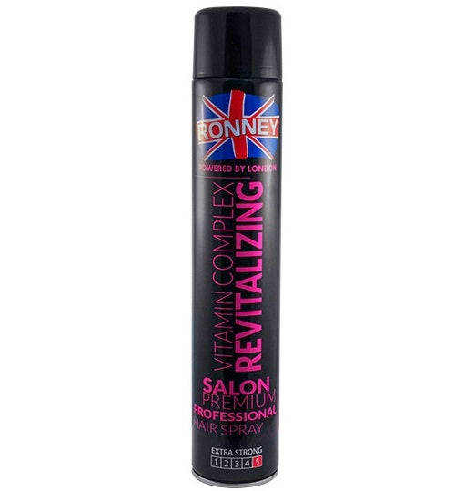 Ronney Professional Hair Spray Vitamin Complex Revitalizing rewitalizujący lakier do włosów 750ml