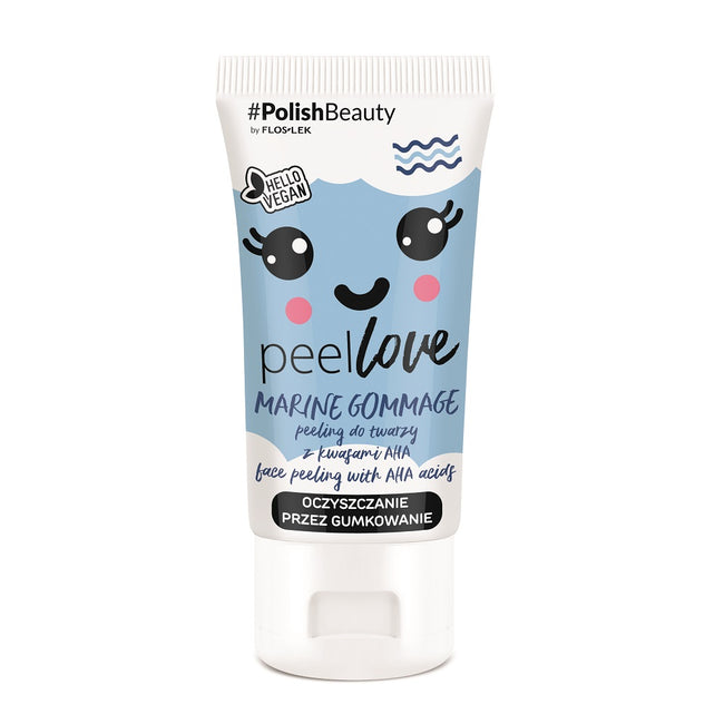 Floslek Peellove Marine Gommage peeling do twarzy z kwasami AHA 75ml