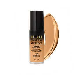 Milani Conceal + Perfect 2-in-1 Foundation + Concealer kryjący podkład do twarzy 06A Deep Beige 30ml