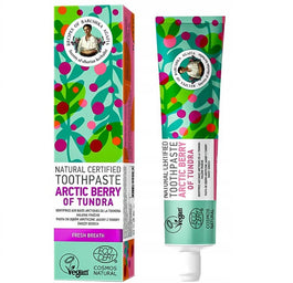 Bania Agafii Natural Toothpaste naturalna pasta do zębów Arktyczne Jagody z Tundry 85g