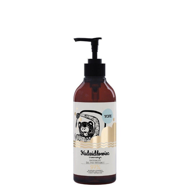 Yope Naturalny żel pod prysznic Kadzidłowiec i Rozmaryn 400ml