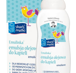 Skarb Matki Emulinka emulsja olejowa do kąpieli dla niemowląt i dzieci 250ml