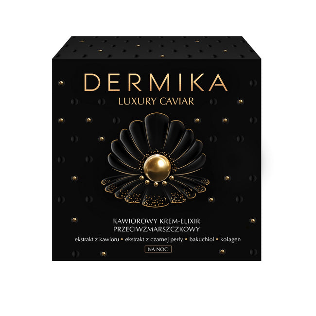 Dermika Luxury Caviar kawiorowy krem-elixir przeciwzmarszczkowy na noc 50ml