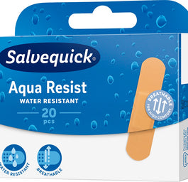 Salvequick Aqua Resist wodoodporne plastry opatrunkowe 20szt.