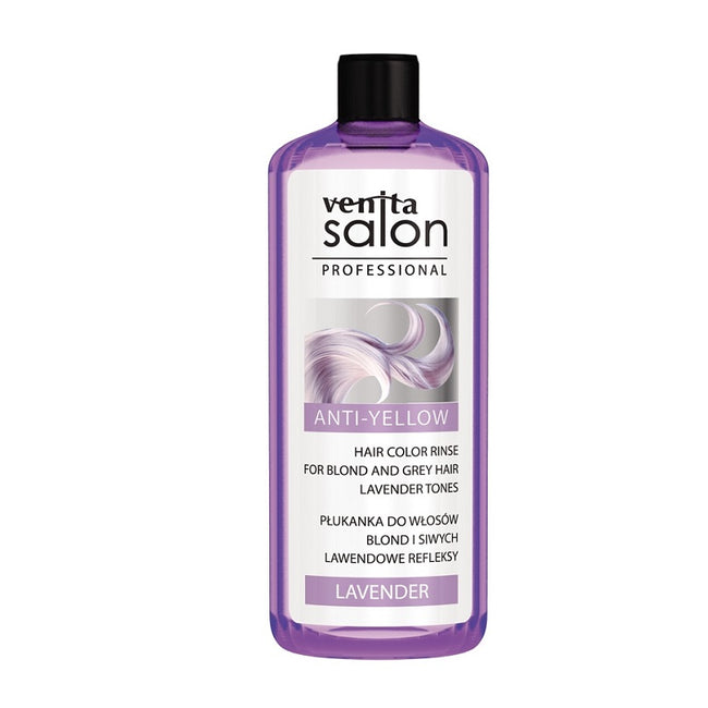Venita Salon Professional Anti-Yellow Hair Color Rinse płukanka do włosów Lavender 200ml