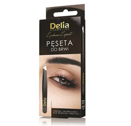 Delia Eyebrow Expert pęseta do brwi Czarna