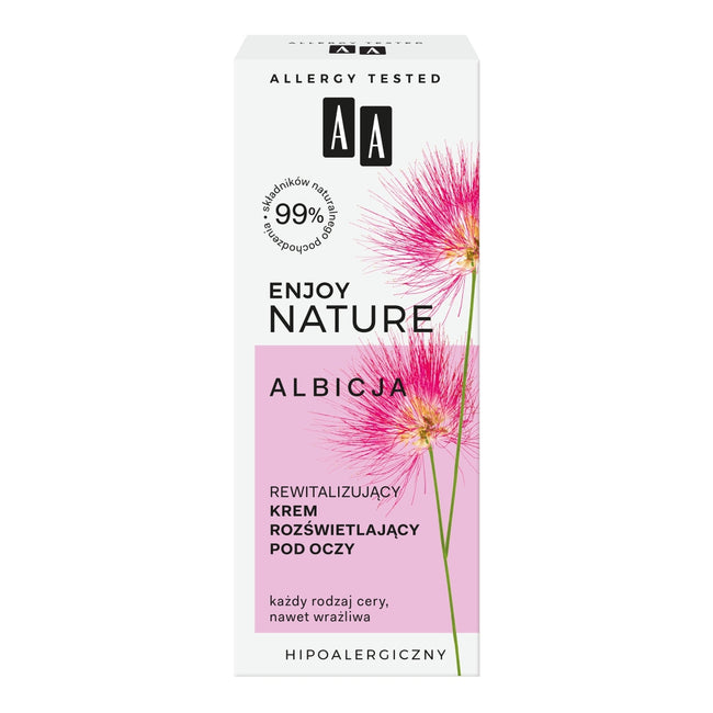 AA Enjoy Nature rewitalizujący krem rozświetlający pod oczy 15ml
