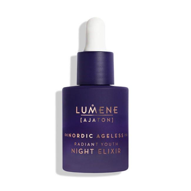 Lumene Nordic Ageless Ajaton Radiant Youth Night Elixir wygładzająco-odmładzający eliksir na noc 30ml