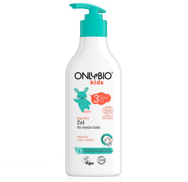 OnlyBio Kids łagodny żel do mycia ciała od 3. roku życia 300ml