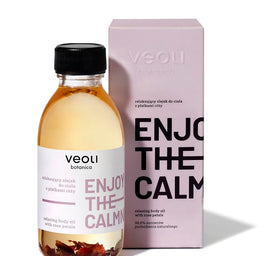Veoli Botanica Enjoy The Calmness Oil relaksujący olejek do ciała z płatkami róży 150ml