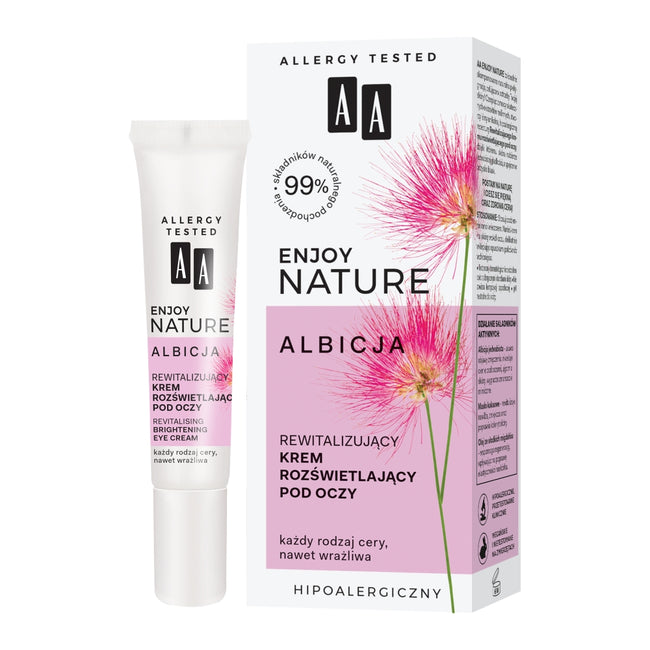 AA Enjoy Nature rewitalizujący krem rozświetlający pod oczy 15ml