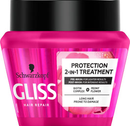 Gliss Kur Supreme Length Protection 2-in-1 Treatment maska ochronna do włosów długich i podatnych na zniszczenia 300ml