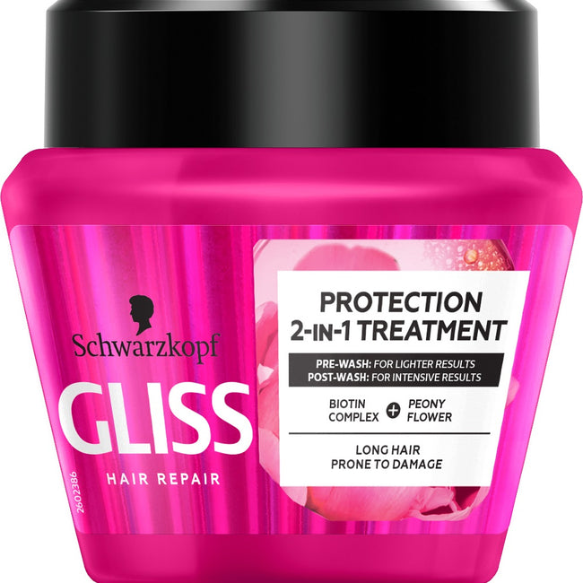 Gliss Kur Supreme Length Protection 2-in-1 Treatment maska ochronna do włosów długich i podatnych na zniszczenia 300ml